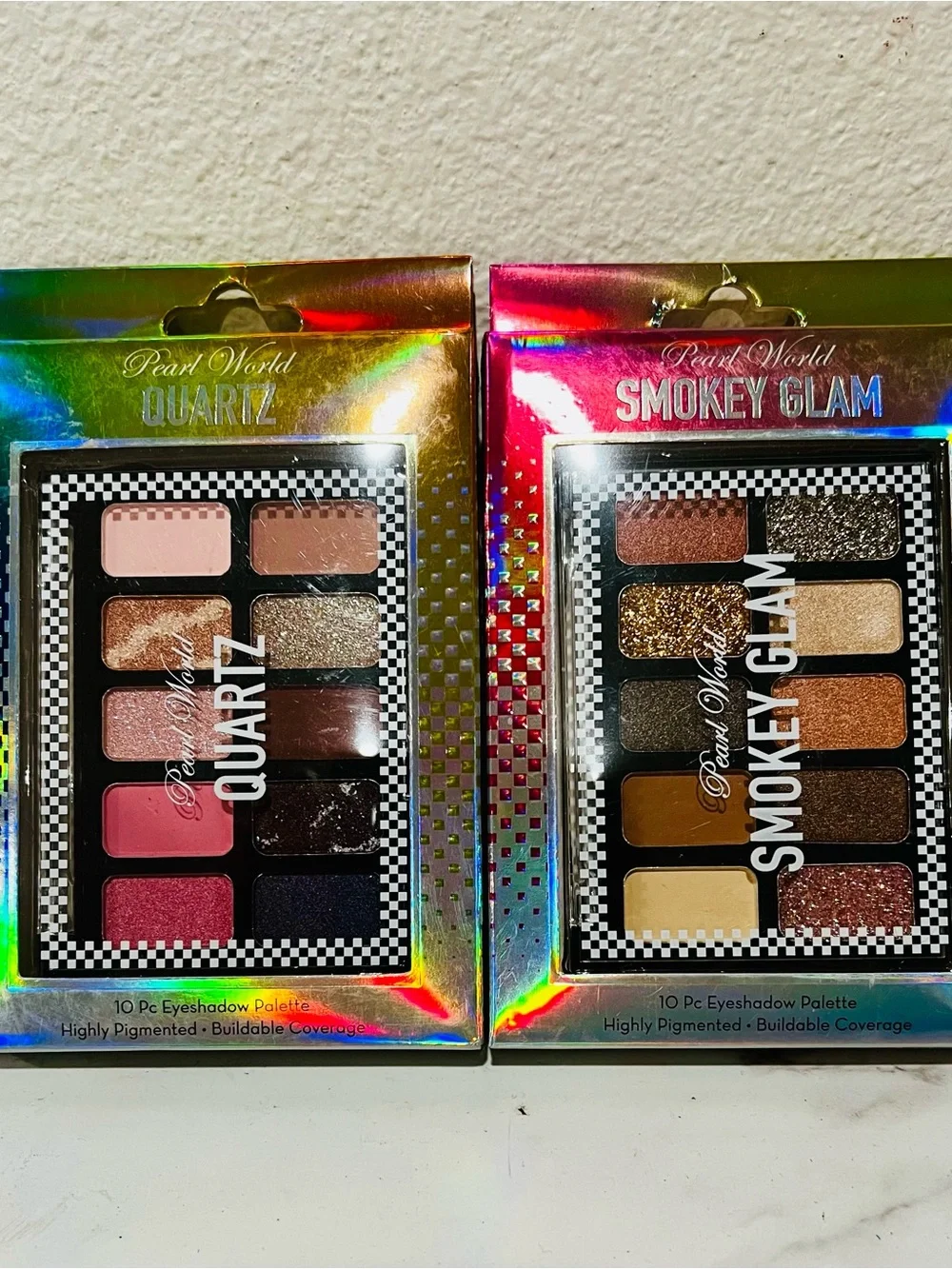 4 pack Pearl World Palettes